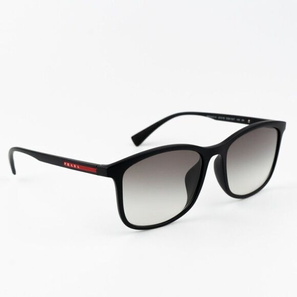 NEW Prada Linea Rossa PS01TSF DG00A7 Black Grey Gradient Rectangle Unisex main image 9